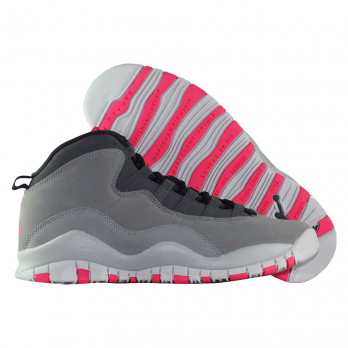 Детские баскетбольные кроссовки Air Jordan 10 Retro GS "Smoke Grey"